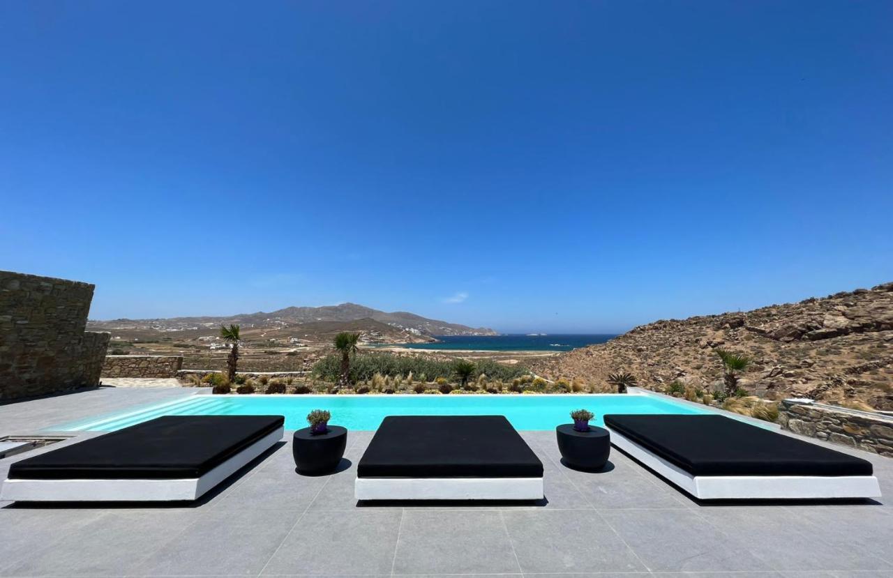 Black And White Villas Ftelia - Mykonos Mykonos Town Exterior photo