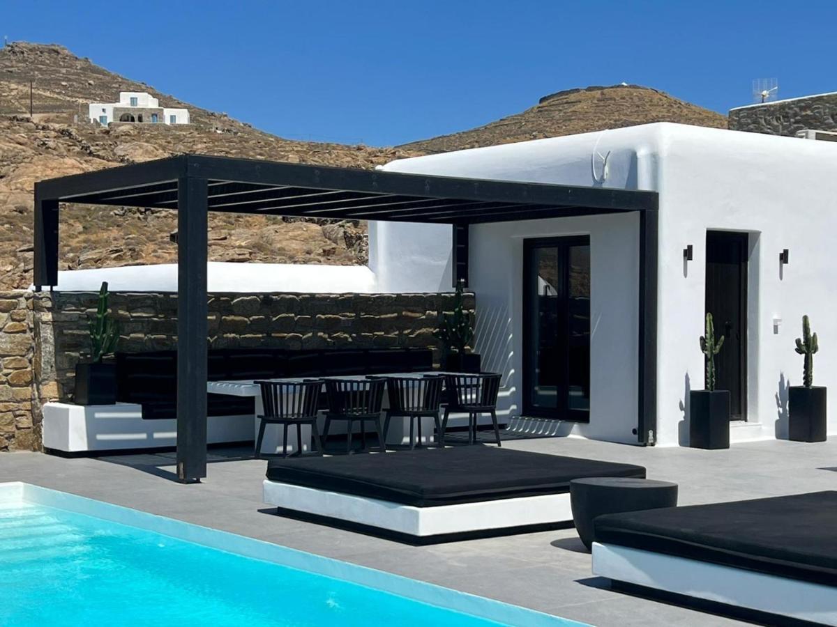 Black And White Villas Ftelia - Mykonos Mykonos Town Exterior photo