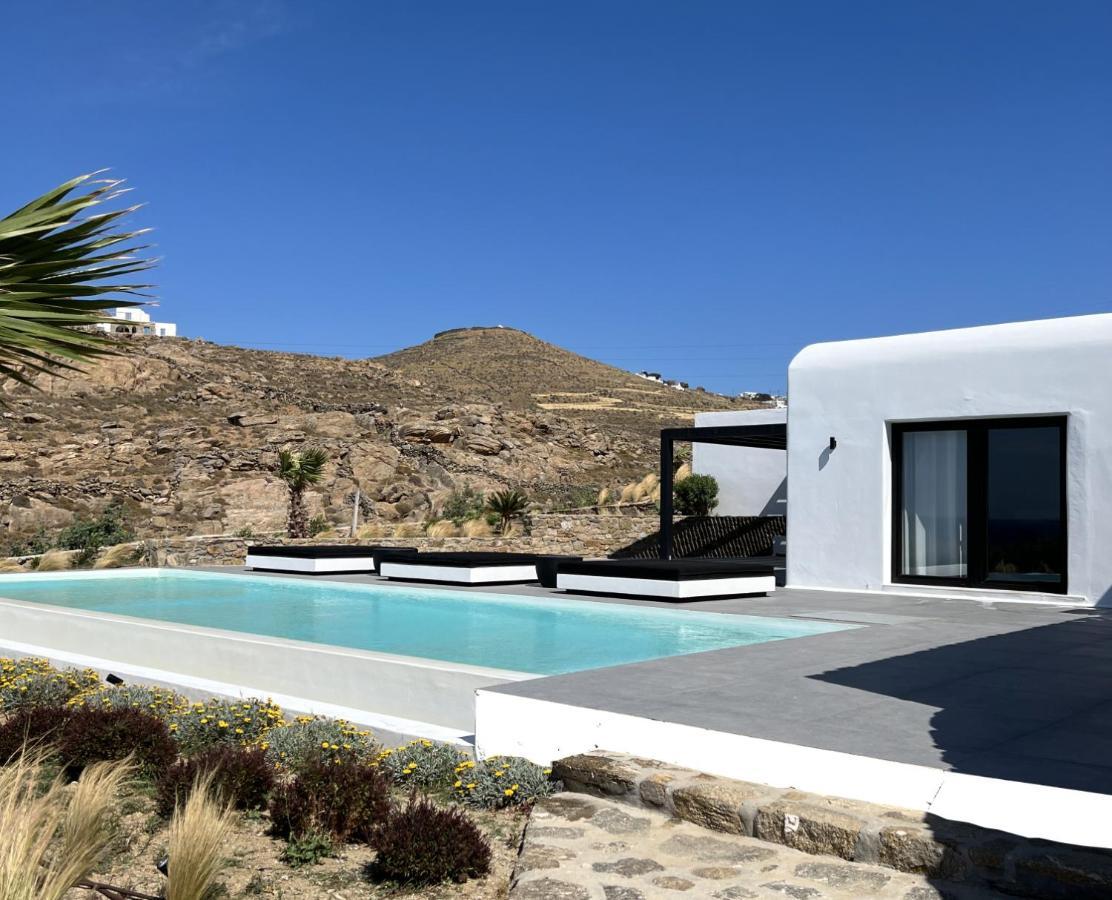 Black And White Villas Ftelia - Mykonos Mykonos Town Exterior photo